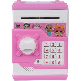 تصویر قلک فلزی رمزدار LOL 