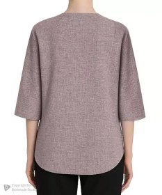 تصویر مانتو کژوال صورتی 