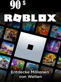 تصویر گیفت کارت ROBLOX آمریکا 90 دلاری 