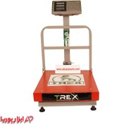 تصویر باسکول 300 کیلوگرمی سه نمایشگر تاشو دیجیتال کمری تیرکس ایران 