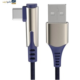 تصویر کابل تایپ سی راک مدل RCB0732 طول 1 متر Rock RCB0732 USB to USB-C Cable 1m