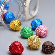 تصویر فویل آلومینیوم شکلات (قرمز) 