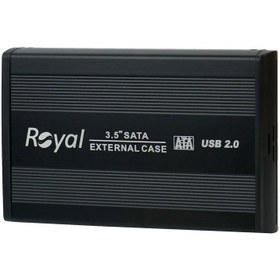 تصویر باکس هارد رویال Royal ET-H3521 3.5-inch USB 2.0 HDD + آداپتور 