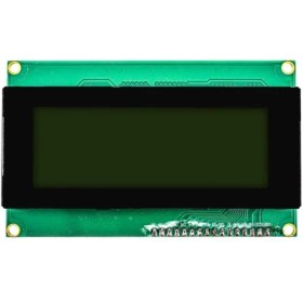 تصویر نمایشگر کاراکتری سبز 20*4 LCD با درایور HD44780 و رابط I2C 
