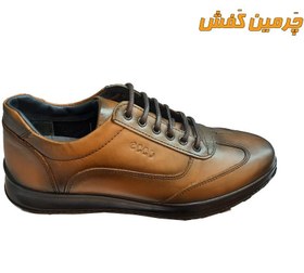 تصویر کفش تمام چرم اسپرت مردانه رخشی مدل اکو ( ecco ) کد 20377 Rakhshi leather shoes Ecco model