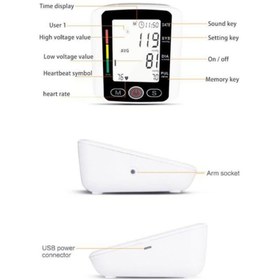 تصویر فشارسنج دیجیتال سخنگو مدل Intelligent 