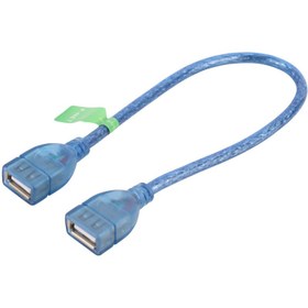 تصویر کابل کوتاه افزایش طول P-net USB-F 30cm P-Net USB to USB 30cm Cable