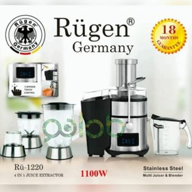 تصویر آبمیوه گیر 4 کاره روگن مدل RU 1220 Rugen RU 1220 function juicer