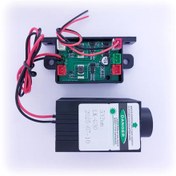 تصویر ماژول لیزر 532 نانومتر 30 میلی‌وات با مقطع دایره‌ای 