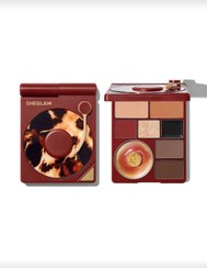 تصویر پالت سایه چشم شیگلم مدل Vinyl Pop Collection ۸ رنگ 