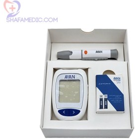 تصویر دستگاه تست قند خون آوان ا Avan blood sugar test machine Avan blood sugar test machine