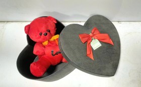 تصویر باکس عروسک هدیه ولنتاین کد۳۰۲ Teddy box