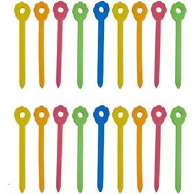 تصویر بیگودی مو کد 011 تعداد 72 عددی متفرقه 011 Hair Curler 4 pcs