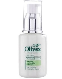 تصویر کرم آبرسان صورت الیوکس مدل Oily مناسب پوست چرب حجم 70 میلی لیتر Olivex Hydrating Cream For Oily Skin 70ml