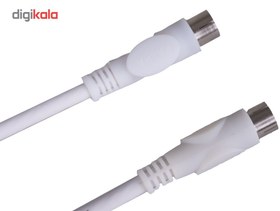 تصویر کابل آنتن مدل دو سر فیش مادگی آنتن Sky SCFF3M Antenna Cable with Female to Female Connectors 3 Meter