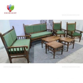 تصویر تخت سنتی چوبی 120*60 کد 280 