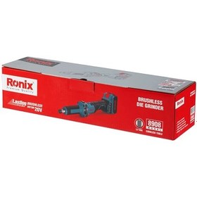 تصویر فرز انگشتی شارژی 20 ولت رونیکس مدل 8908 Ronix 8908 Cordless Die-Grinder