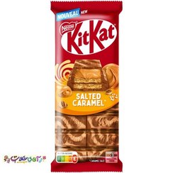 تصویر شکلات ویفری Nestle KitKat کارامل نمکی 99 گرمی 