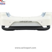 تصویر سپر عقب سهند سفید (پلاسکوکار) Sahand Rear Bumper