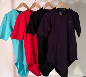 تصویر تاپ ریگولار نایک سفید و مشکی 