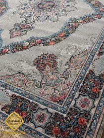 تصویر فرش ماشینی 700 شانه طرح کارینا تراکم 2550 سایز ۱۲ متر 