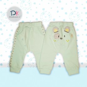 تصویر شلوار تکه دوزی نوزادی پسرانه طرح خرس کوچولو دانالو Danaloo Tiny Bear Danaloo Tiny Bear Baby Boy Embroidered Pants