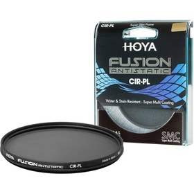 تصویر فیلتر لنز پلاریزه هویا HOYA FUSION ANTISTATIC CIR-PL 67mm 