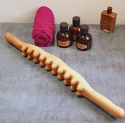 تصویر وردنه چوبی ماساژور چوبی ساموا Samoa wooden massage