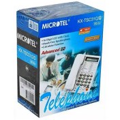 تصویر تلفن رومیزی و خانگی میکروتل مدل KX-TSC31CID Desk phone model KX-TSC31CID