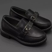 تصویر کفش کالج بچگانه پسرانه چرم 