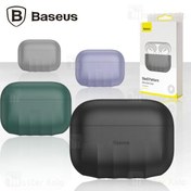 تصویر کاور محافظ سیلیکونی ایرپاد پرو بیسوس Baseus Shell Pattern Silica Gel Case WIAPPOD-BK 