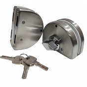 تصویر قفل کمری نقره ای 