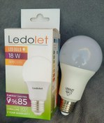 تصویر لامپ 18 وات ال ای دی (LED) led 18 watt bulb