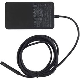 تصویر شارژر اورجینال مایکروسافت سرفیس Microsoft Surface 12V 2.58A 36W Microsoft Surface 1625 12V 2.58A Original Adapter