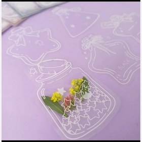 تصویر بوکمارک شیشه ای 