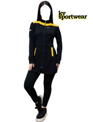 تصویر ست مانتو شلوار ورزشی زنانه NIKE کد 0010 NIKE womens sports coat and pants set code 0010