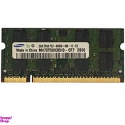 تصویر رم لپ تاپ DDR2 تک کاناله 800 مگاهرتز CL6 سامسونگ مدل M470T5663EH3-CF7 ظرفیت 2 گیگابایت 