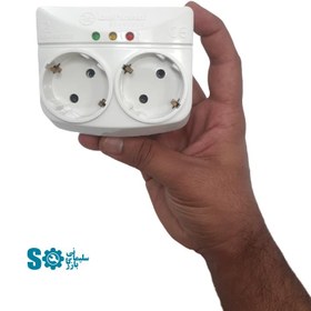 تصویر محافظ یخچال بهداد الکتریک کد 168 دوخانه ارت دار 