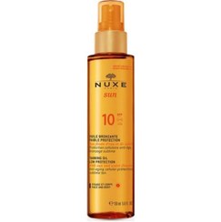 تصویر ضد آفتاب بدن اورجینال برند Nuxe مدل Huile Solaire Spf 10 0000030175862 کد 6756094 