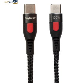 تصویر کابل تایپ سی سی بای مدل K3 Saybuuy K3-C USB-C Cable 1m