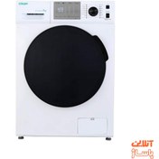 تصویر ماشین لباسشویی کروپ مدل WFT-49401 WT ظرفیت 9 کیلوگرم Crop WFT-49401 WT Washing Machine 9Kg