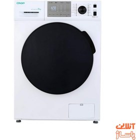 تصویر ماشین لباسشویی کروپ مدل WFT-49401 WT ظرفیت 9 کیلوگرم Crop WFT-49401 WT Washing Machine 9Kg