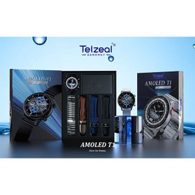 تصویر ساعت هوشمند تلزیل مدل AMOLED T1 ا Telzeal AMOLED T1 Smart Watch Telzeal AMOLED T1 Smart Watch