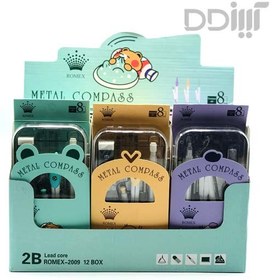 تصویر پرگار 8 تکه 12 عددی | 2009 