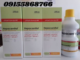 تصویر ترکیب حمایتی کبد هپاکارنیتول رویان ۱ لیتری hepacarnitol,1 lit