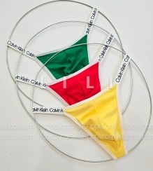 تصویر شورت مردانه لامبادا نخی کش باریک 