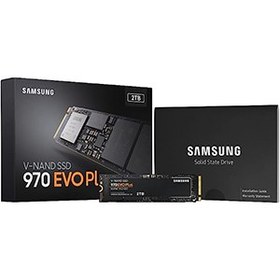 تصویر حافظه SSD سامسونگ 970 EVO Plus ظرفیت 2 ترابایت ا Samsung 970 EVO Plus M.2 2TB SSD Samsung 970 EVO Plus M.2 2TB SSD