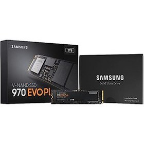 تصویر حافظه SSD سامسونگ 970 EVO Plus ظرفیت 2 ترابایت Samsung 970 EVO Plus M.2 2TB SSD