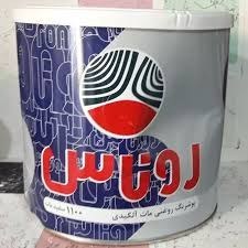 تصویر رنگ روغنی مات روناس سفید حجم ۴ لیتر 