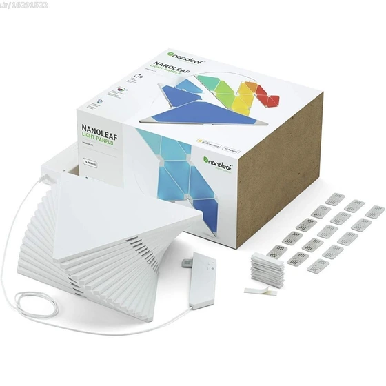 خرید و قیمت پنل رقص نور RGB هوشمند Nanoleaf Light Panels Smart | ترب